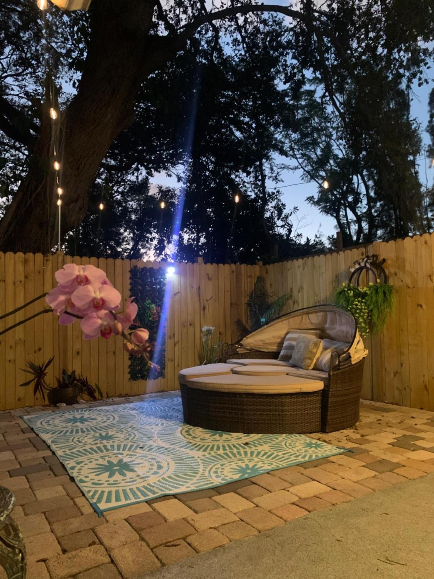 Mini Studio: 10 Min/Siesta Key/Private Entrance/ Sarasota Exteriör bild