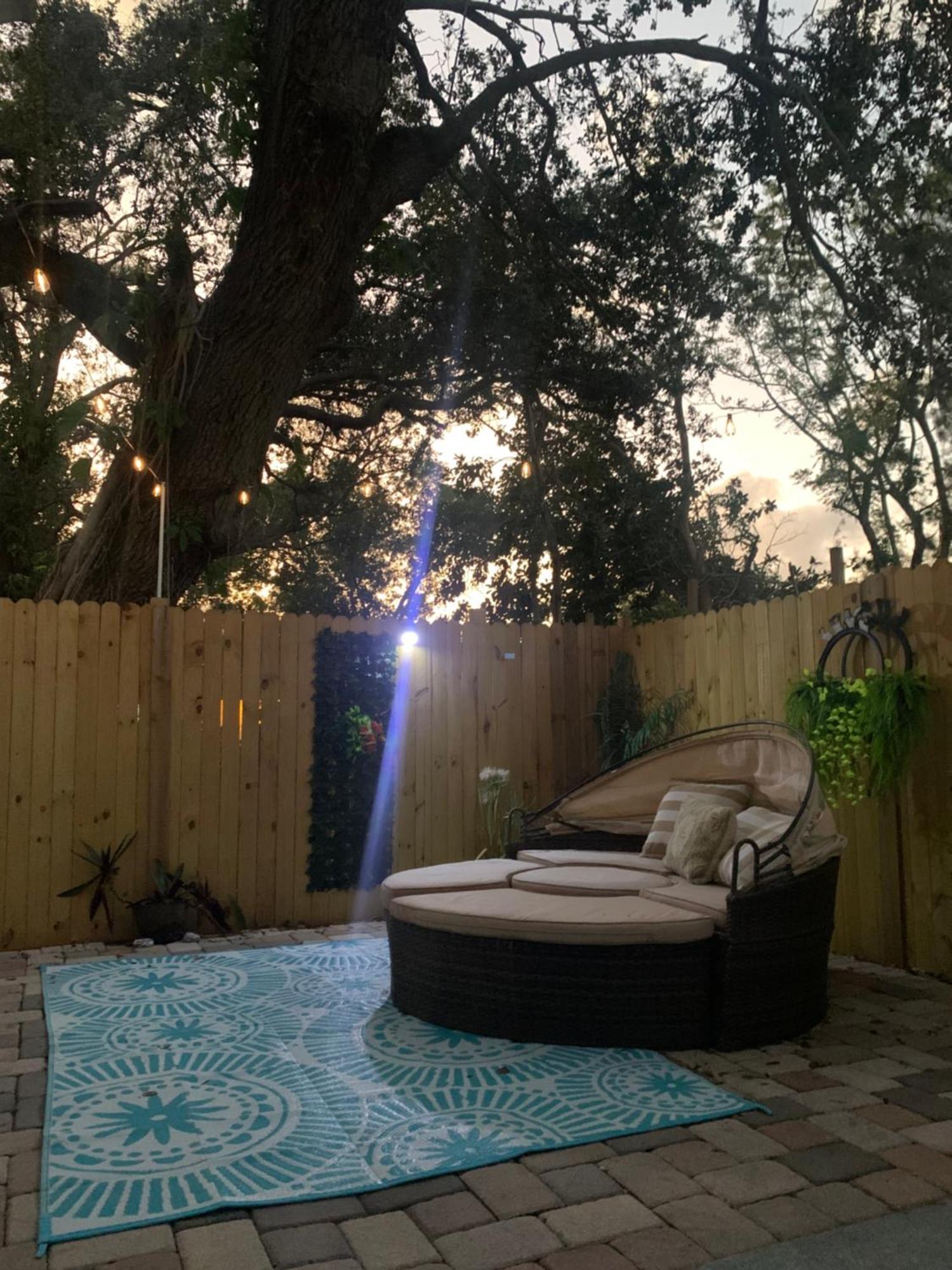 Mini Studio: 10 Min/Siesta Key/Private Entrance/ Sarasota Exteriör bild